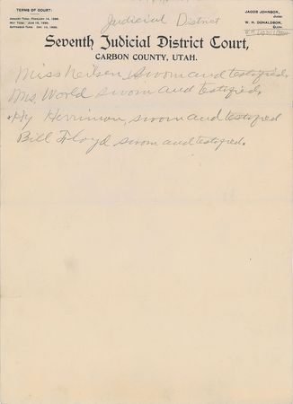 Lot #237 Butch Cassidy: 