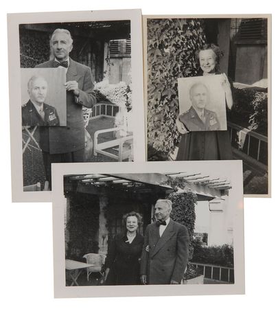 Lot #75 Dwight D. Eisenhower: Original painting by President Eisenhower gifted to his White House Chief of Staff - Image 2