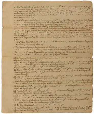 Lot #151 William Franklin: The New Jersey governor approves the support of British soldiers - Image 2