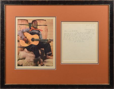 Lot #505 Huddie ‘Lead Belly’ Ledbetter - Image 1