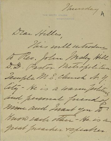 Lot #52 William H. Taft - Image 1