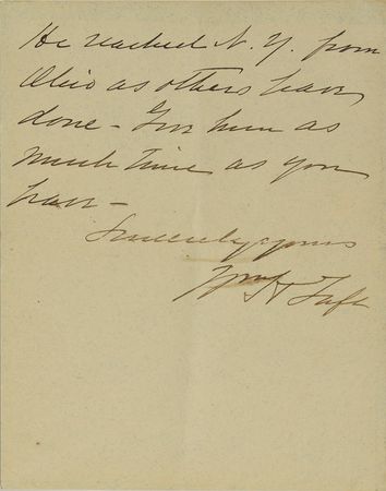 Lot #52 William H. Taft - Image 2