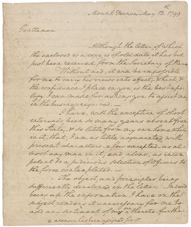 Lot #1 George Washington - Image 1