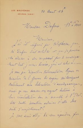 Lot #381 Gustave Eiffel - Image 1