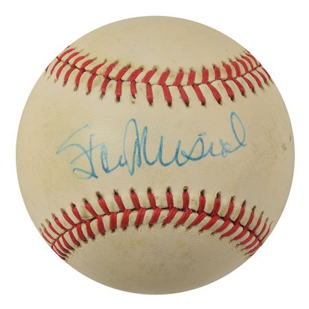 Lot #815 Stan Musial Baseballs - Image 4