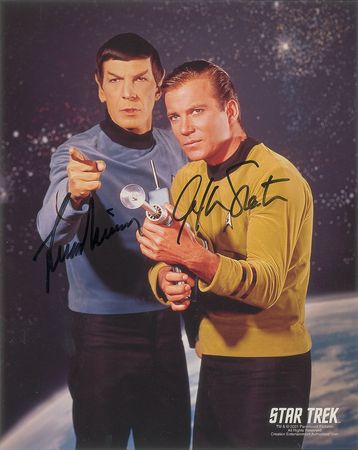 Lot #781 Star Trek Signed Photographs - Image 1