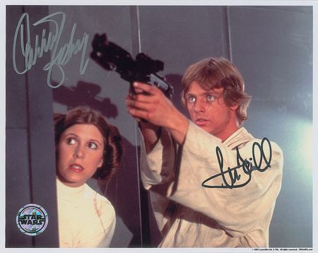 Lot #783 Star Wars Signed Photographs - Image 1