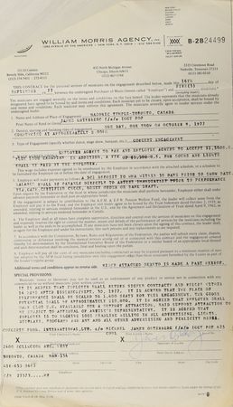 Lot #634 Iggy Pop Signed Documents - Image 4