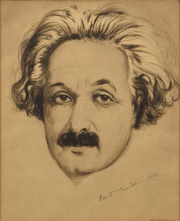Lot #175 Albert Einstein Etching - Image 2
