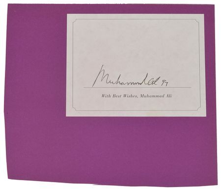 Lot #803 Muhammad Ali - Image 3