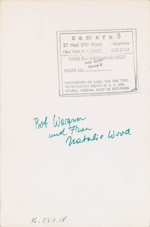Lot #807 Natalie Wood and Robert Wagner - Image 3