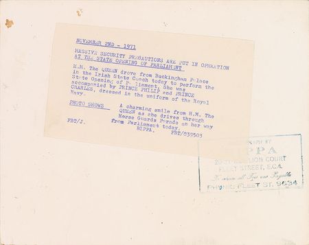 Lot #827 Queen Elizabeth II Photograph - Image 2