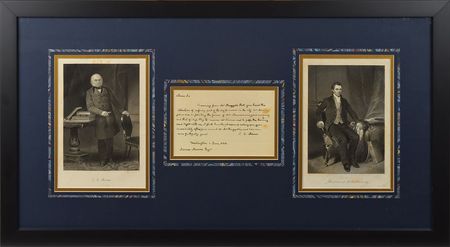 Lot #13 John Quincy Adams - Image 1
