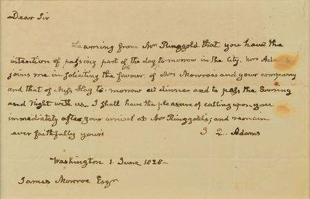 Lot #13 John Quincy Adams - Image 2