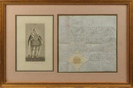 Lot #214 King James I: Gift of deer to the knight 