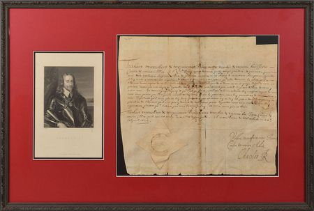 Lot #205  King Charles I - Image 1