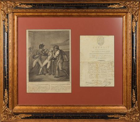 Lot #200 Maximilien Robespierre: Scarce document