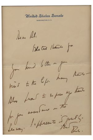 Lot #76 John F. Kennedy: Senator Kennedy and the St. Lawrence Seaway - Image 2