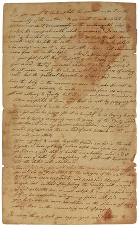 Lot #182 Thomas Paine: Remarkable eight-page autograph manuscript, mentioning 