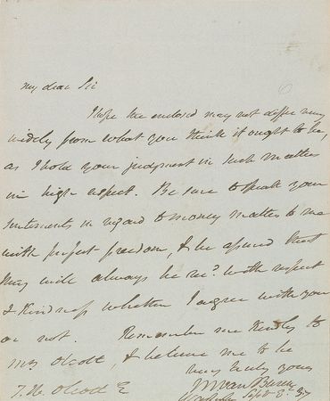 Lot #19 Martin Van Buren Handwritten Letter Signed