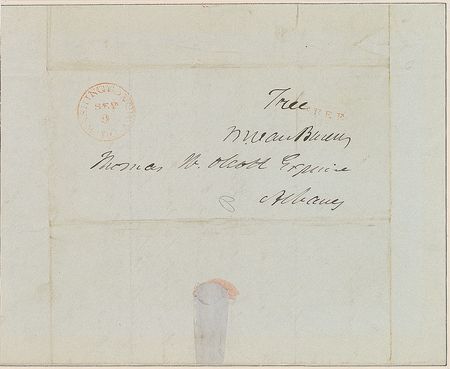 Lot #19 Martin Van Buren Handwritten Letter Signed - Image 2
