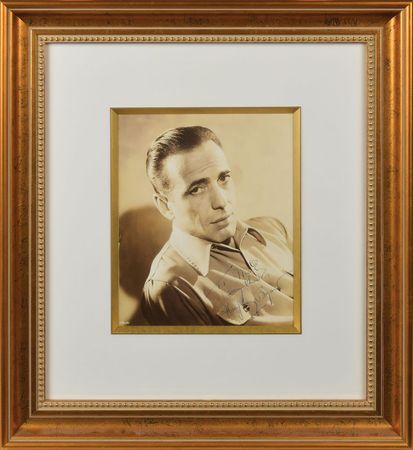 Lot #683 Humphrey Bogart Signed Photograph - Image 1