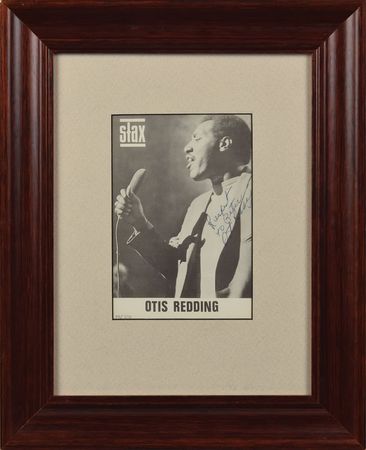 Lot #569 Otis Redding Signed Photograph - Image 1