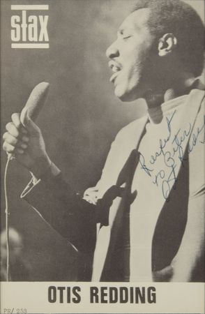 Lot #569 Otis Redding Signed Photograph - Image 2