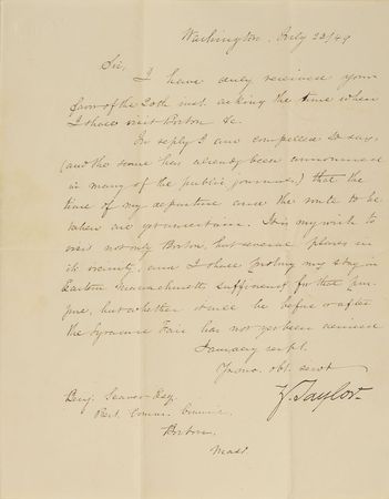 Lot #24 Zachary Taylor - Image 1