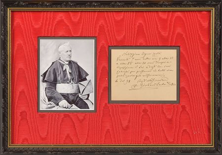 Lot #184 Pope Pius X Handwritten Letter Signed - Image 1