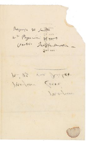 Lot #493 Niccolo Paganini - Image 3