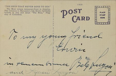 Lot #762 Bela Lugosi Signature - Image 1