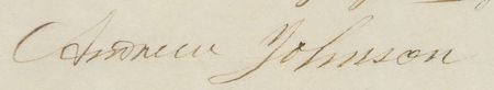 Lot #24 Andrew Johnson: Rare military appointment from three days after Lincolnâ??s death - Image 2