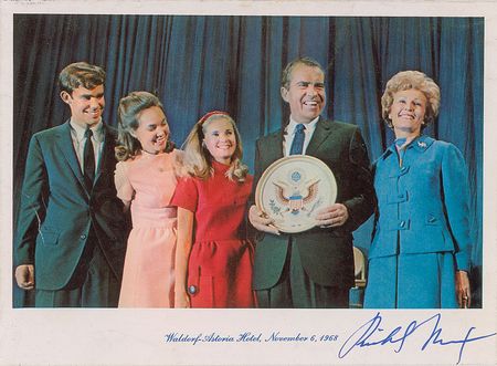 Lot #80 Richard Nixon Greeting Card - Image 1