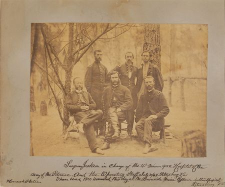 Lot #241 Union Surgeons: Union surgeon staff on a disastrous day of battle - Image 2