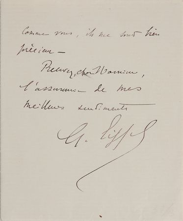 Lot #328 Gustave Eiffel: 