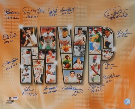 Lot #859 Baseball: MVPs - Image 1