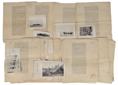 Lot #379 Jack London: London's personally annotated proof for The Cruise of the Snark - Image 8