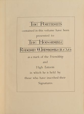 Lot #137 British Royalty: Massive leatherbound volume of royal portraits - Image 1