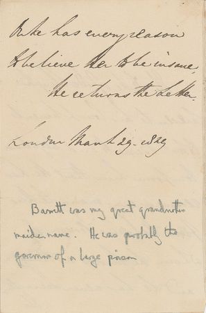 Lot #246 Duke of Wellington Handwritten Letter Signed - Image 2