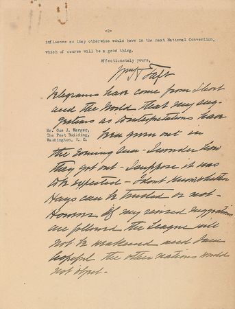 Lot #36 William H. Taft: 
