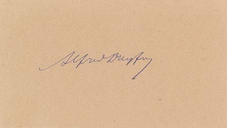 Lot #234 Alfred Dreyfus Signature - Image 2