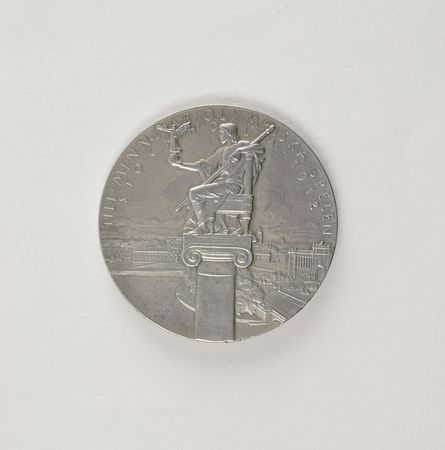 Lot #706 Stockholm 1912 Summer Olympics Participation Medal Participation Medal - Image 2