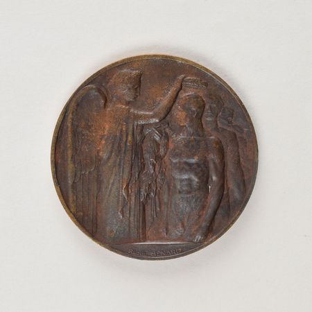 Lot #707 Paris 1924 Summer Olympics Participation Medal Participation Medal - Image 1