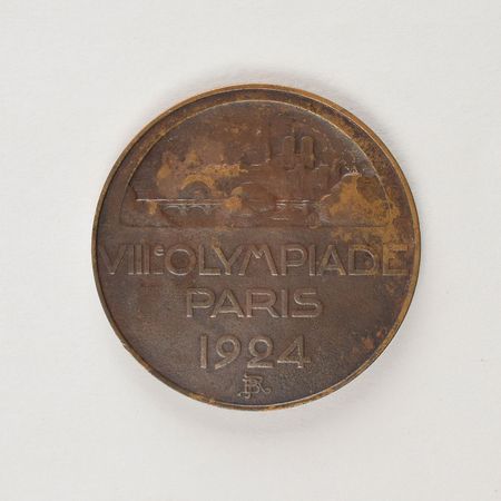 Lot #707 Paris 1924 Summer Olympics Participation Medal Participation Medal - Image 2