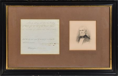Lot #15 James K. Polk: President Polk recalls