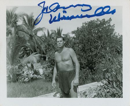 Lot #678 Johnny Weissmuller Signed Photographs - Image 1