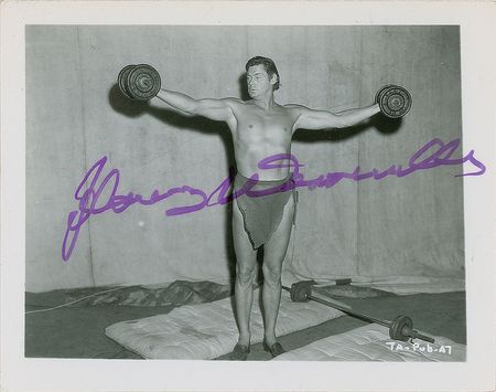 Lot #678 Johnny Weissmuller Signed Photographs - Image 4