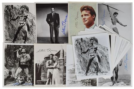 Lot #671 Steve Reeves Signed Photographs - Image 1