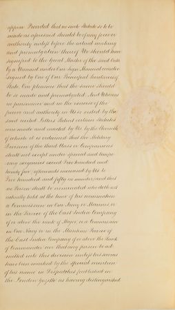 Lot #208 Queen Victoria Signed Document - Image 2